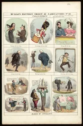 McLeans monatliches Karikaturenblatt, Nr. 21 [1831]